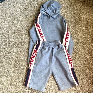 Gucci Toddler Jogger Short Set